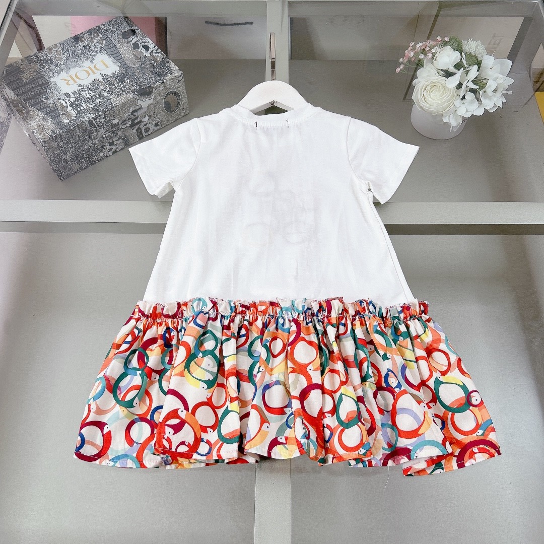 C&H Carolina Herrera Spring and Summer Girls Skirt Set