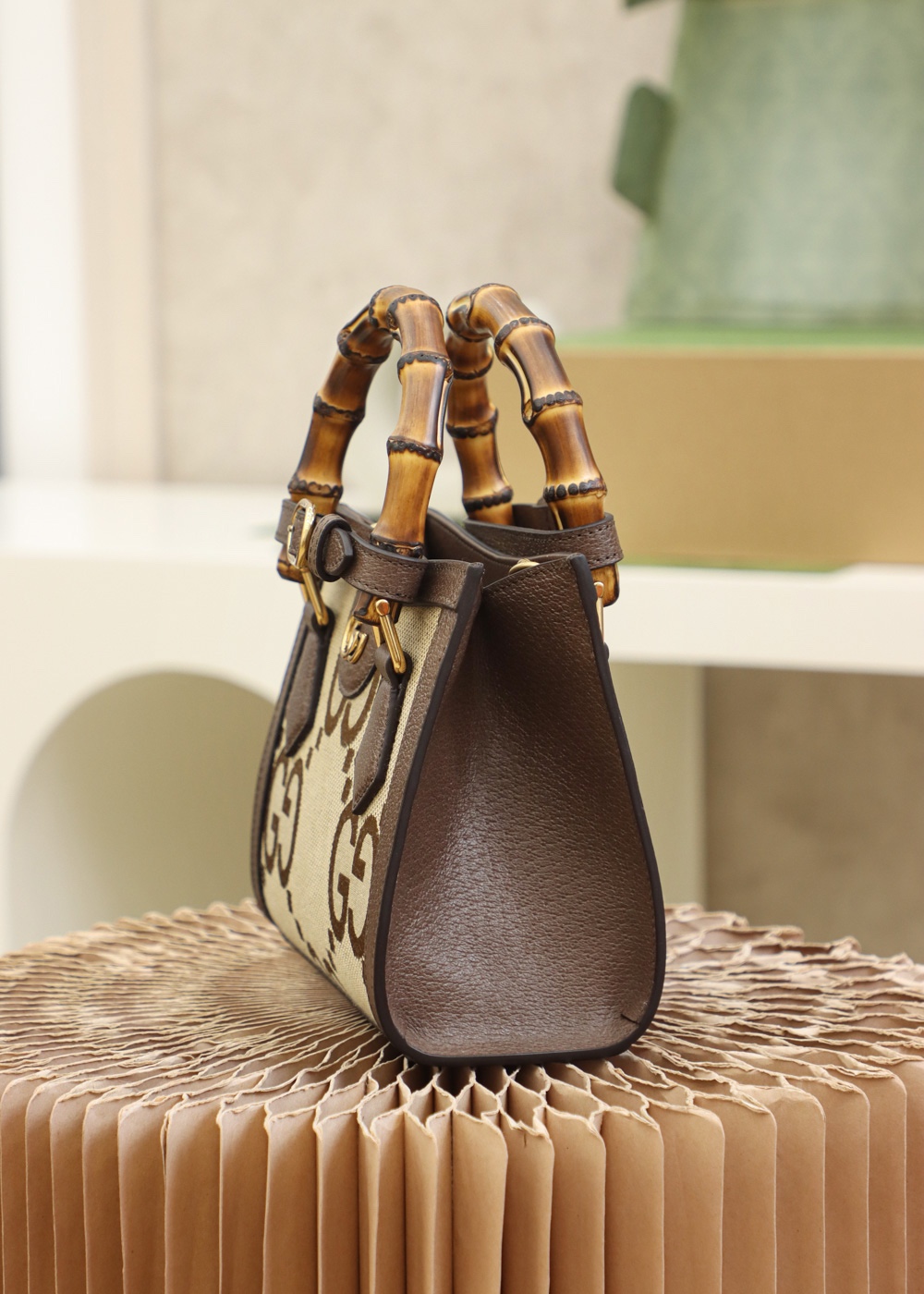 GUCCI 𝐃𝐢𝐚𝐧𝐚 𝐓𝐨𝐭𝐞 Retro King Fried Bamboo Festival #655661