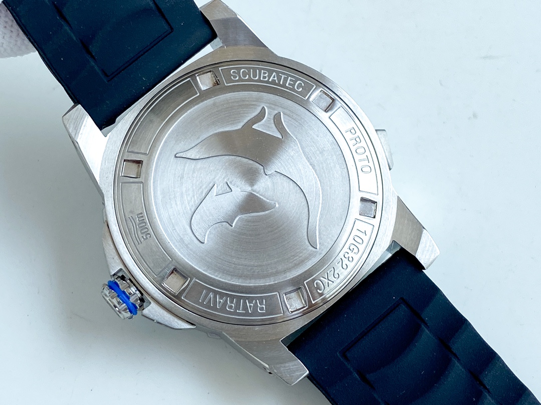 IWC- Fine men's watches Imported Citizen mechanical movement, top 316 stainless steel case and strap