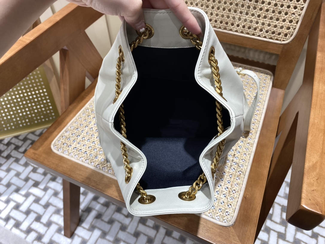 SAINT LAURENT 【𝐌𝐢𝐧𝐢 𝐍𝐨𝐥𝐢𝐭𝐚】672738 original leather.JD