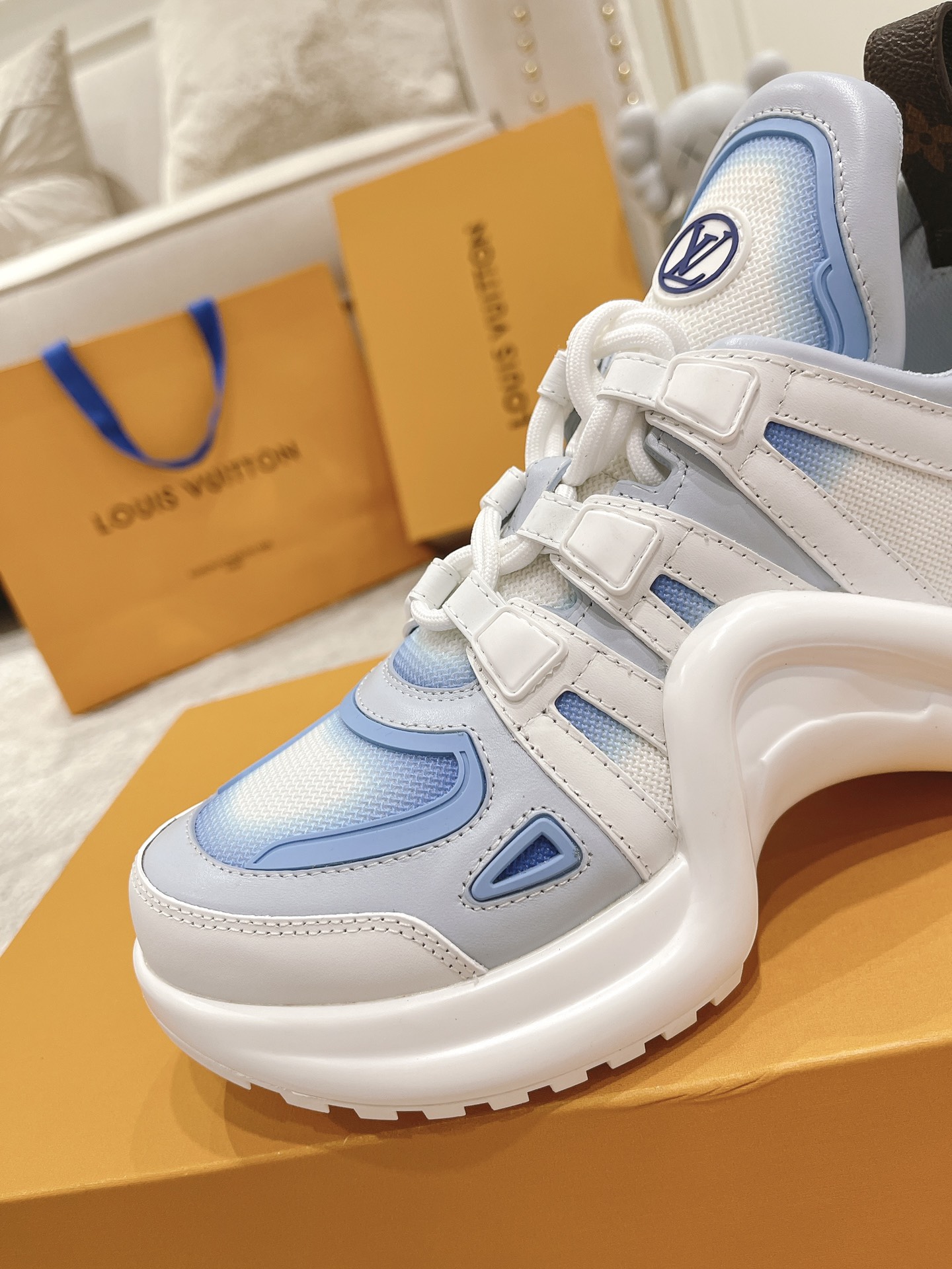 Louis Vuitton Archlight Donkey Brand Louis Vuitton Casual Sports Dad Shoes