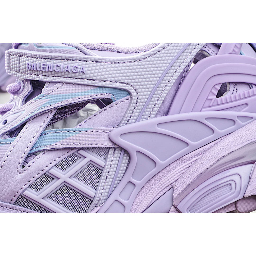 Balenciaga Sneaker Tess s.Gomma MAILLE WHITE/ORANGE