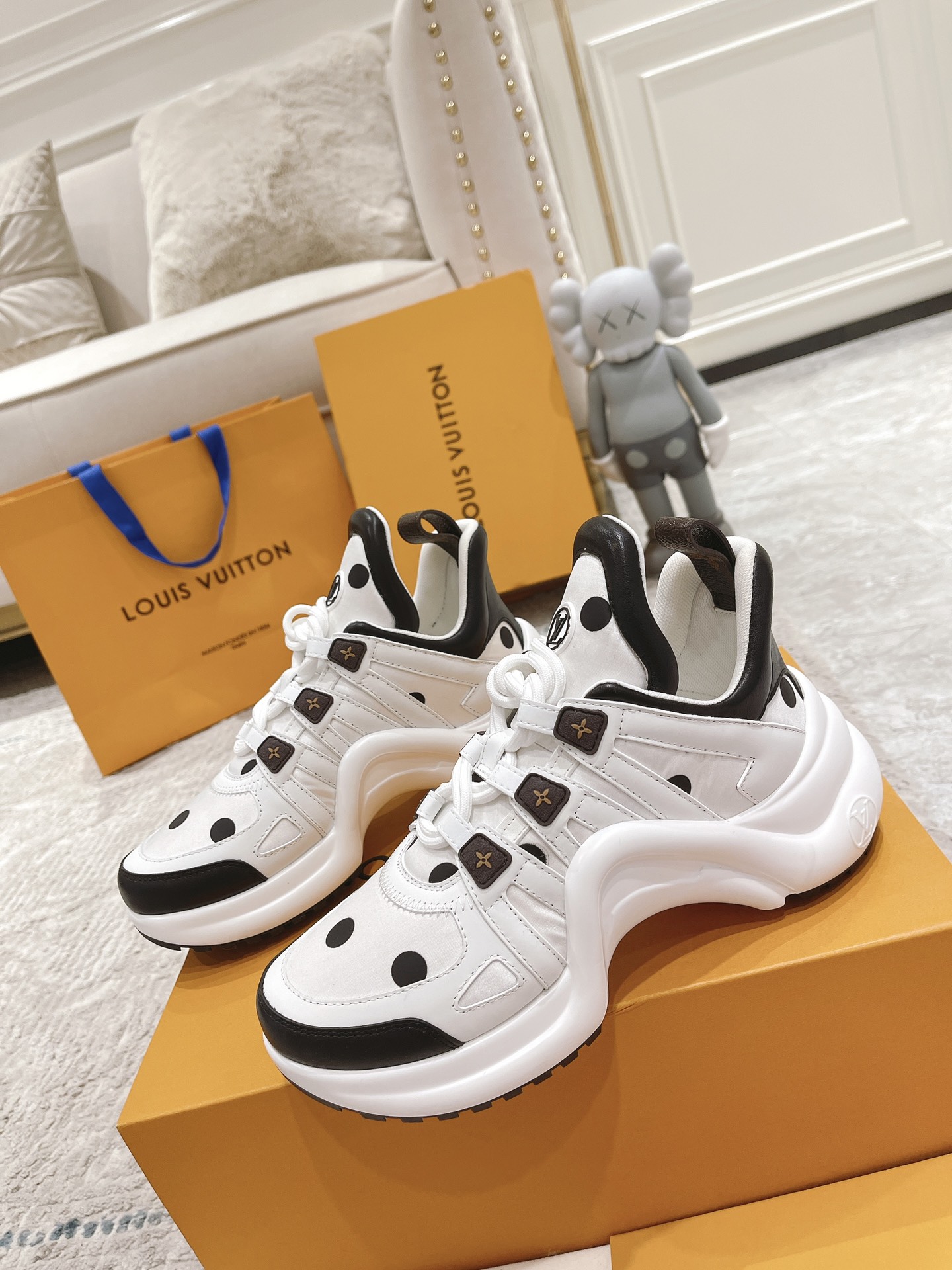 Louis Vuitton Archlight Donkey Brand Louis Vuitton Casual Sports Dad Shoes