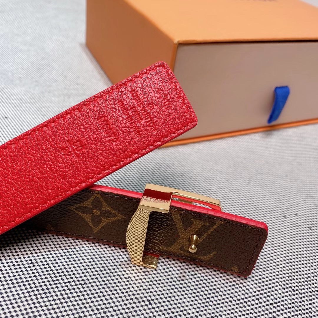 LOUIS VUITTO Initiales 30mm reversible belt