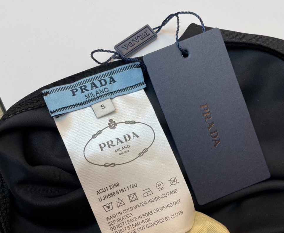 Prada New Backless One-piece Swimsuit