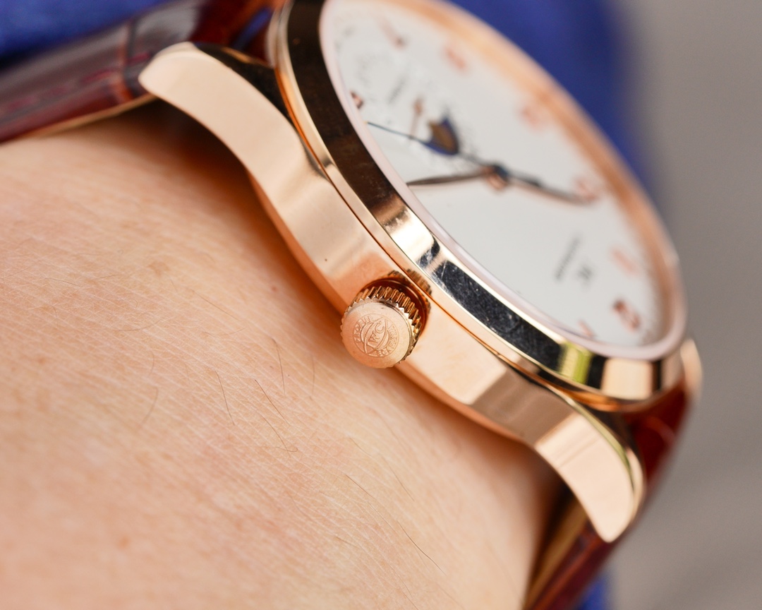 IWC- Moonphase Swiss ETA 2824-2 movement 316 stainless steel case