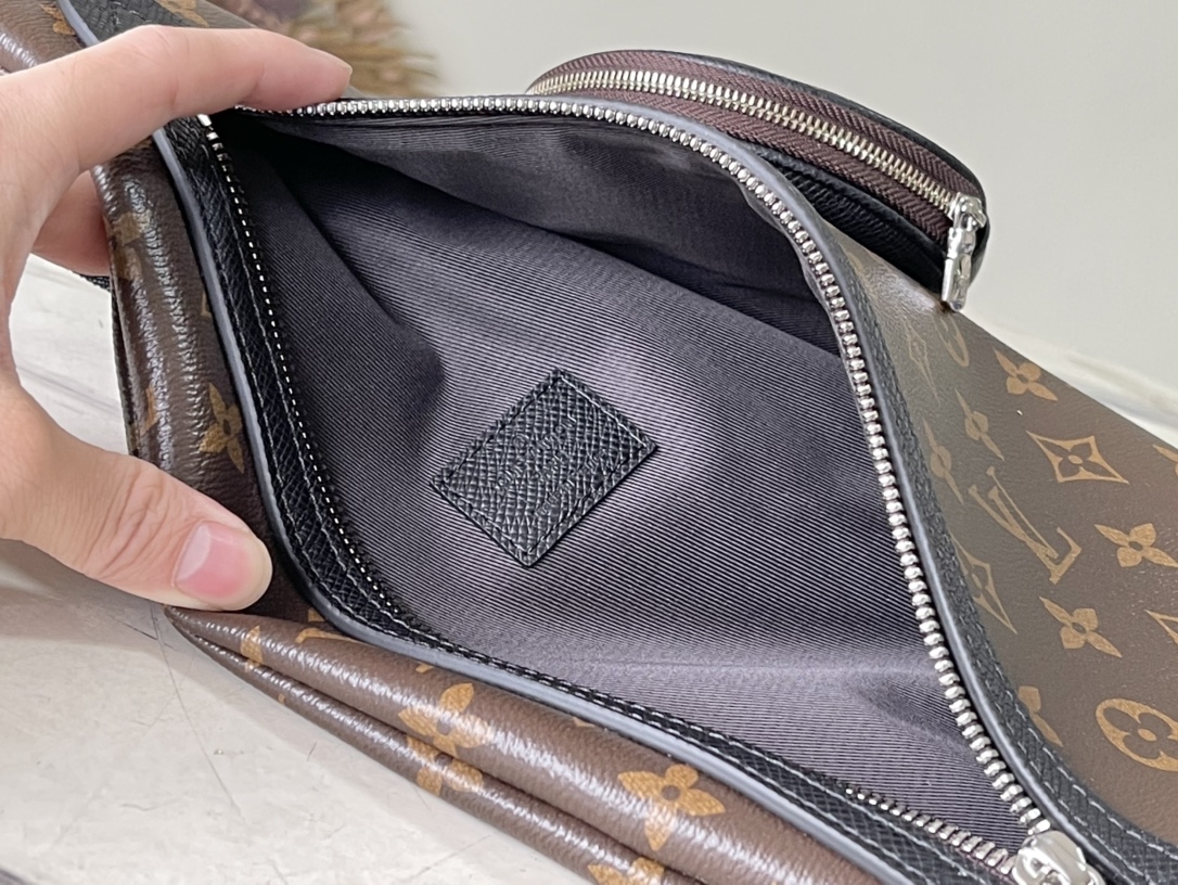 𝐋𝐎𝐔𝐈𝐒 𝐕𝐔𝐈𝐓𝐓𝐎𝐍 M30936 Presbyopia Duo Shoulder Bag Stitching