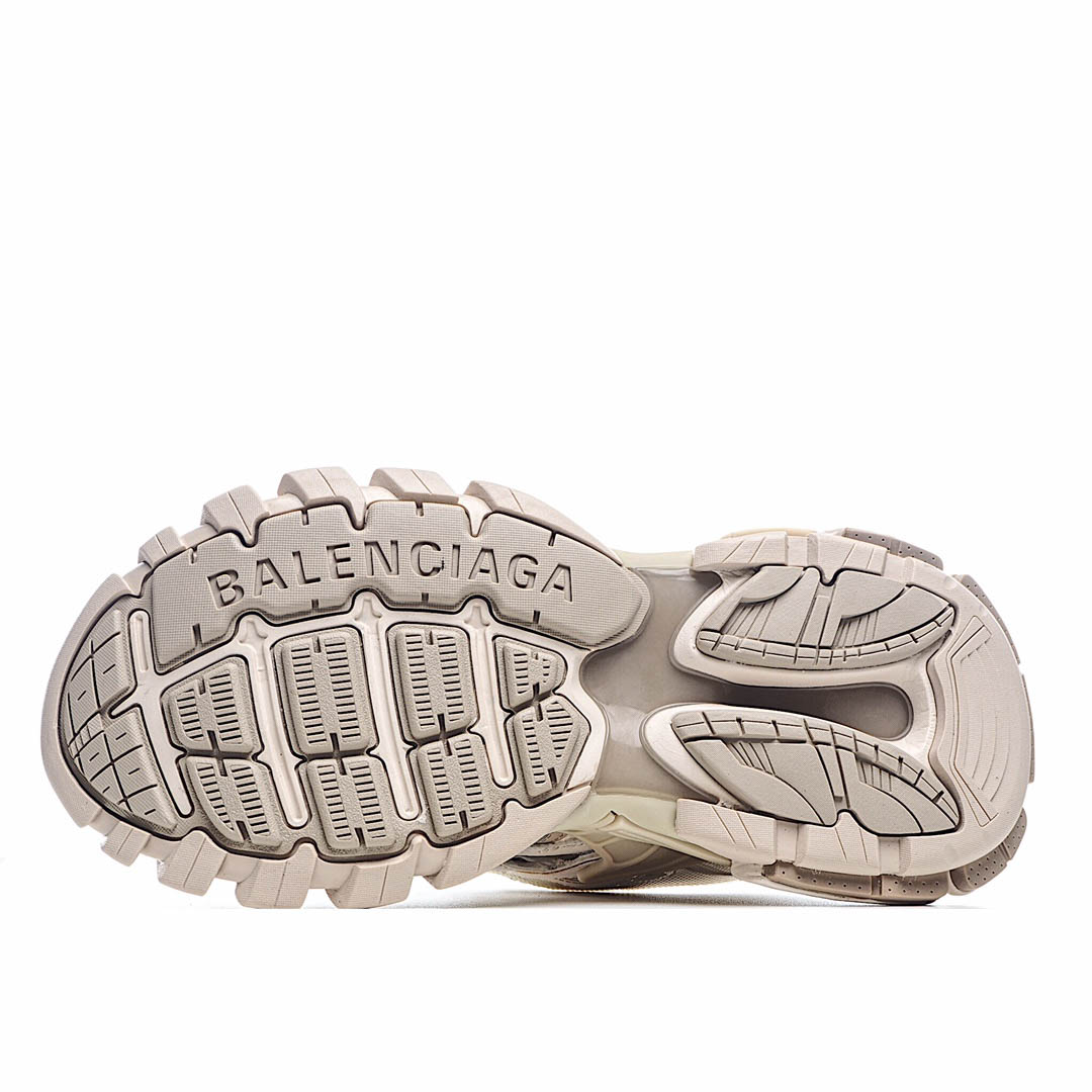 Balenciaga Sneaker Tess s.Gomma MAILLE WHITE/ORANGE