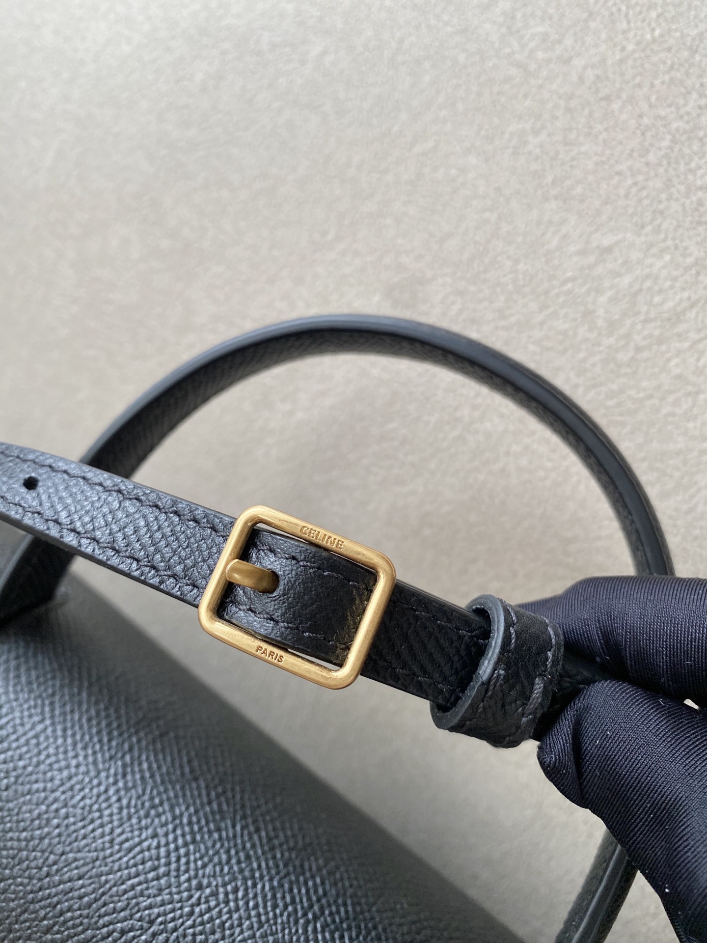 𝐂𝐞𝐥𝐢𝐧𝐞 Belt Bag Catfish Bag Small Grained Calfskin