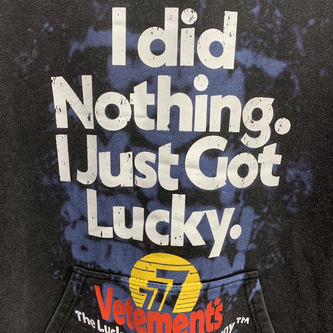 Balenciaga Lucky hooded sweatshirt