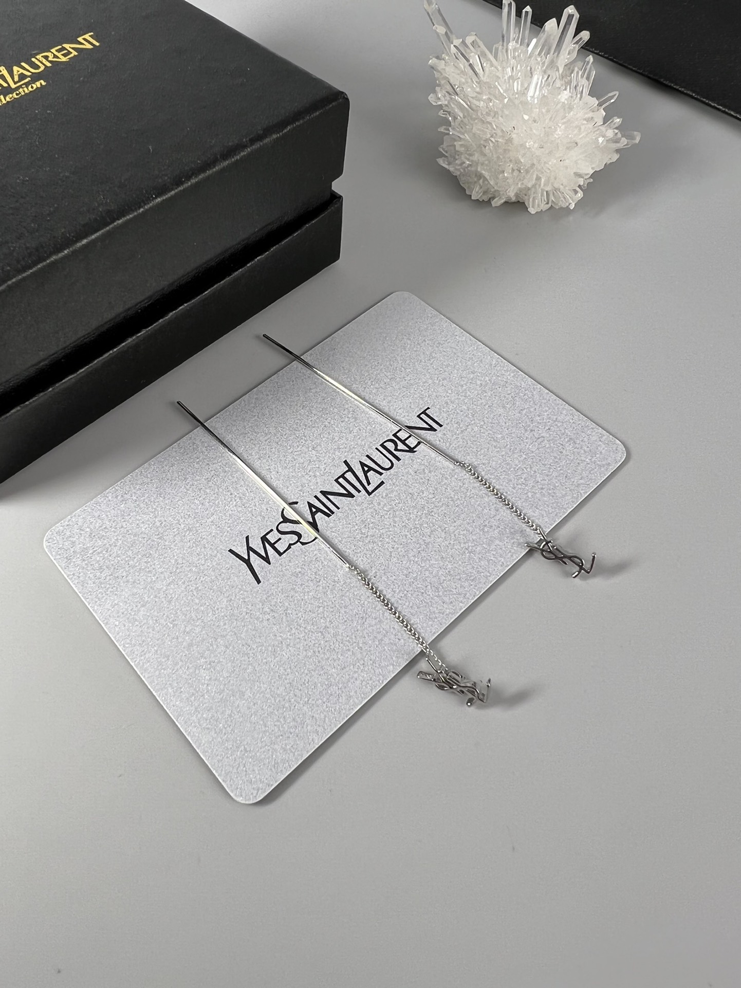 Saint Laurent YSL earrings studs