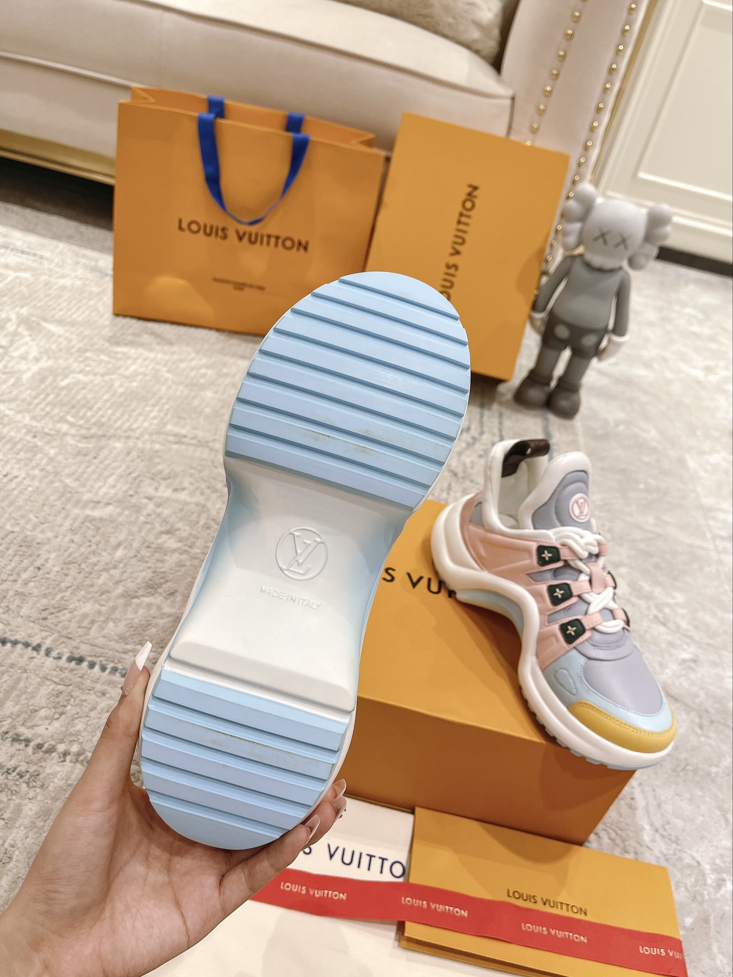 Louis Vuitton Archlight Donkey Brand Louis Vuitton Casual Sports Dad Shoes