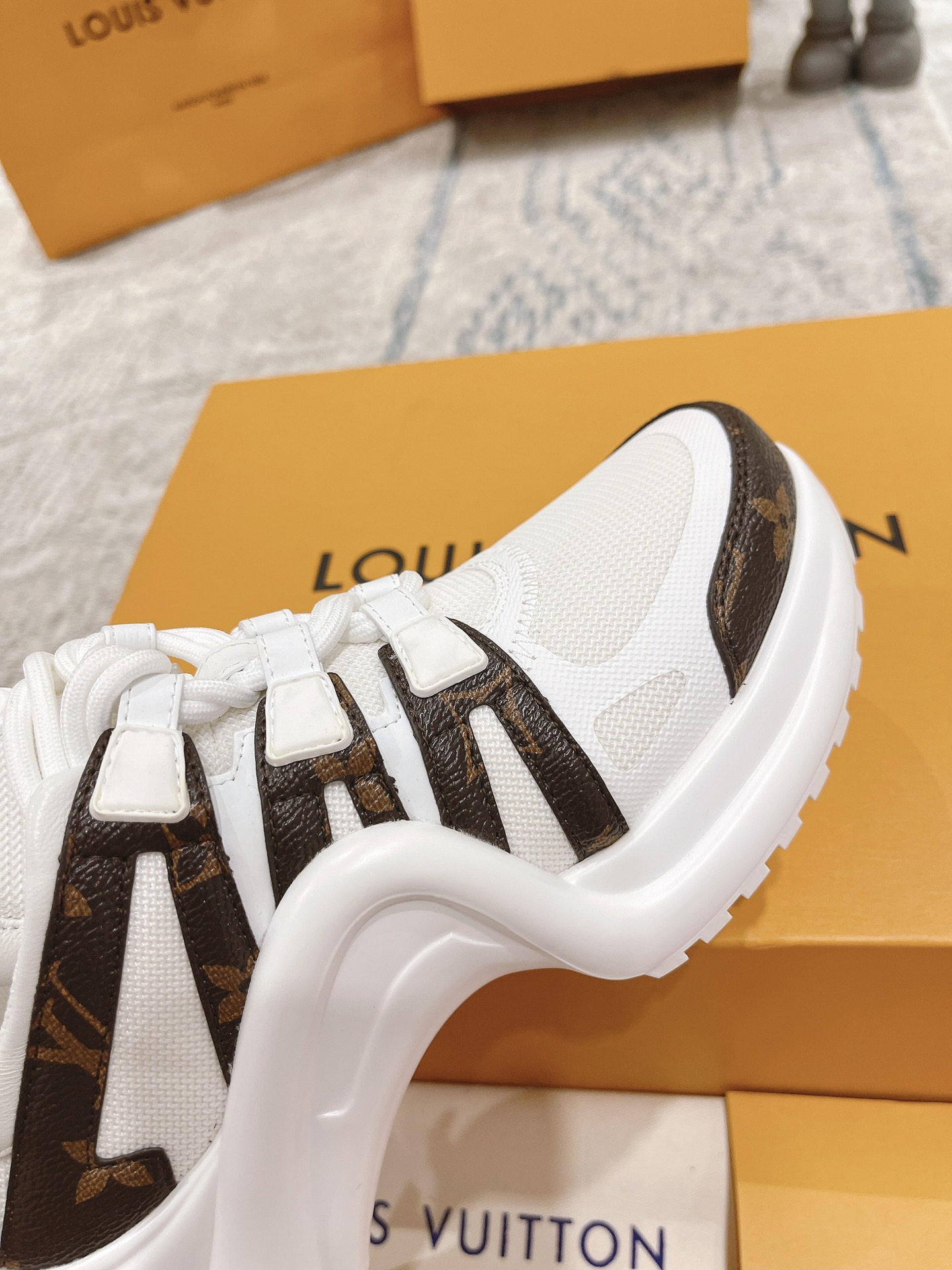 Louis Vuitton Archlight Donkey Brand Louis Vuitton Casual Sports Dad Shoes