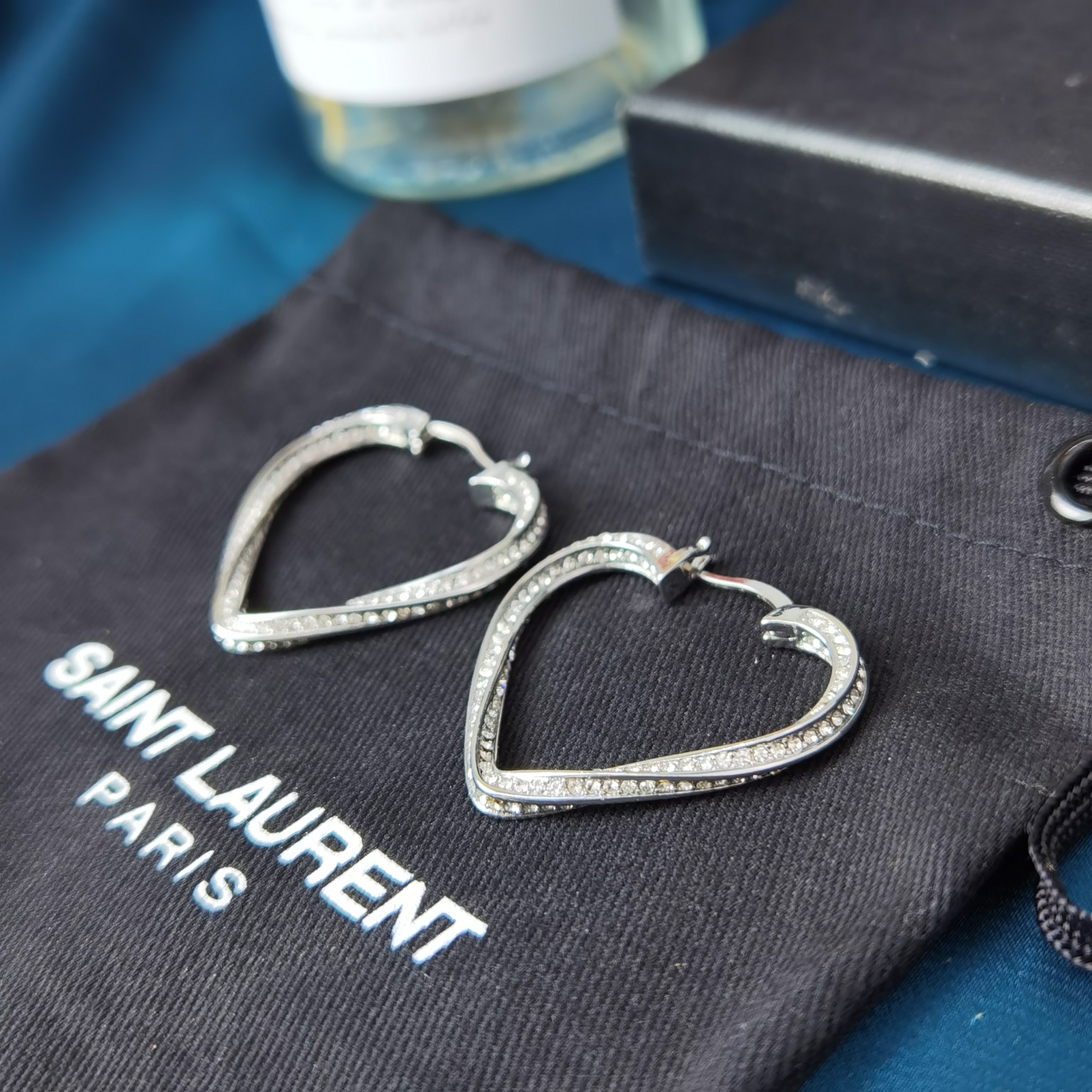 Saint Laurent YSL earrings studs