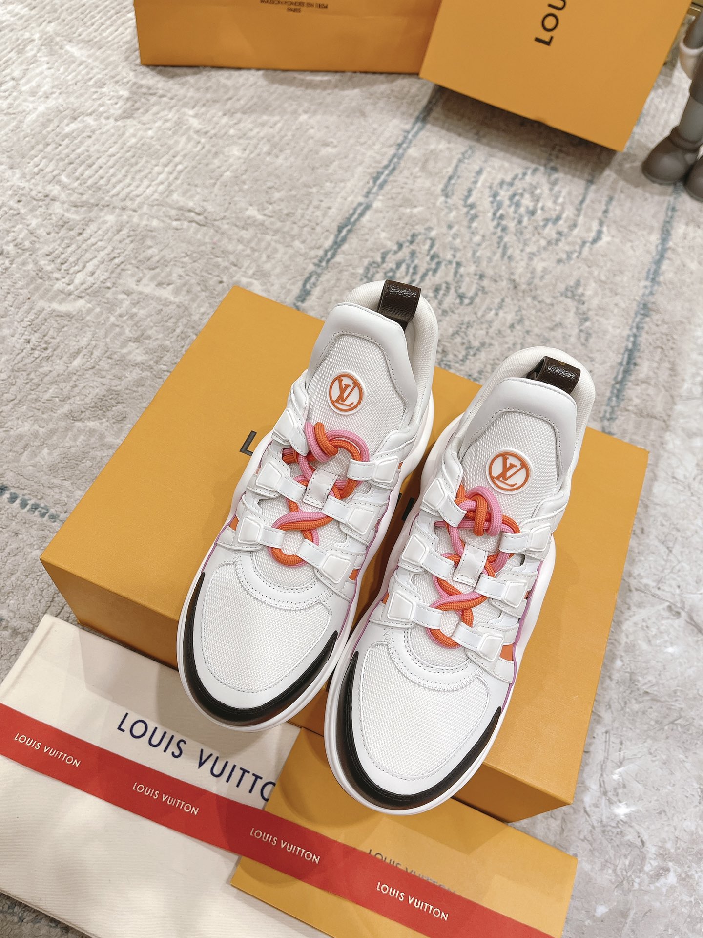 Louis Vuitton Archlight Donkey Brand Louis Vuitton Casual Sports Dad Shoes