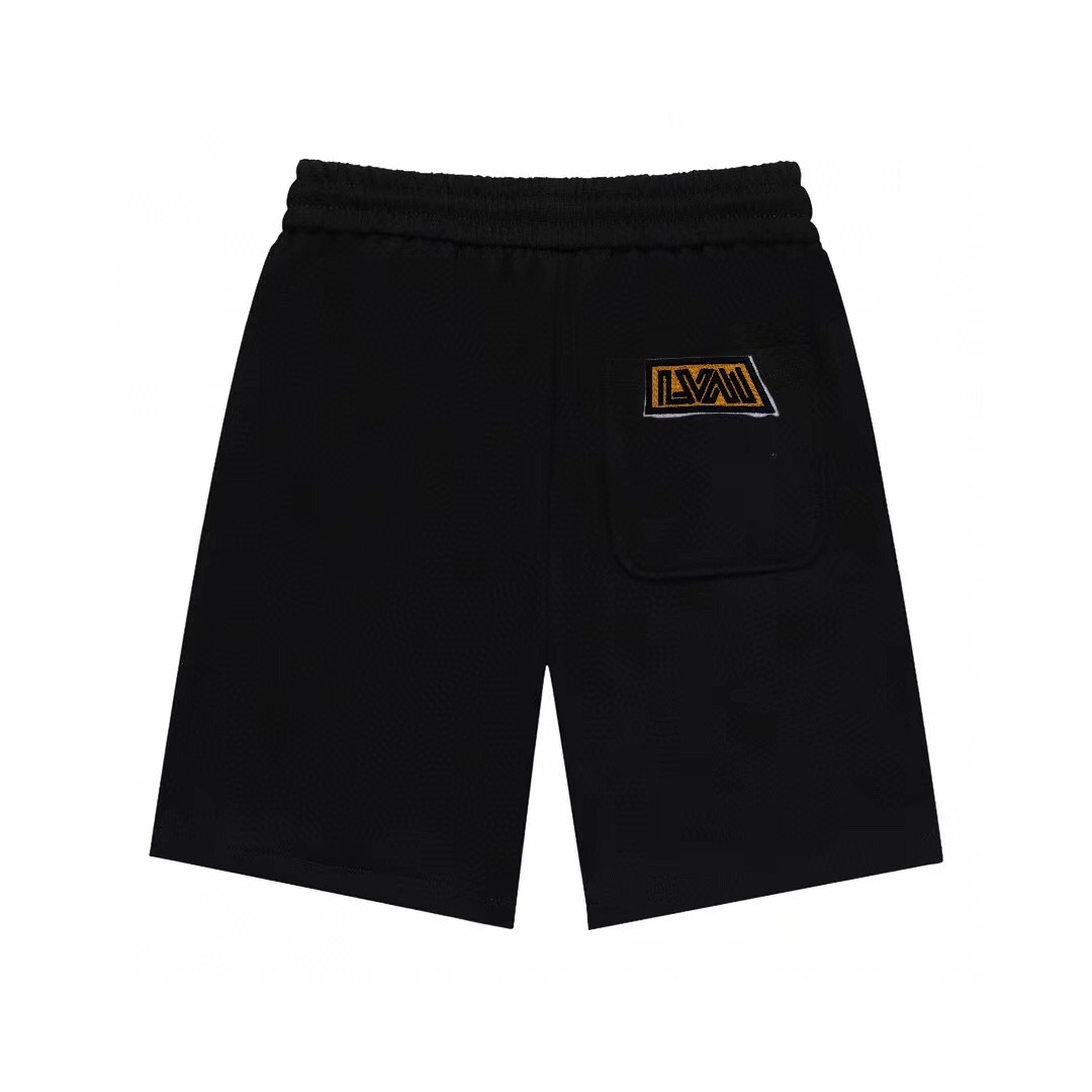 LV 23/SS men's new pocket accessories casual knitted shorts