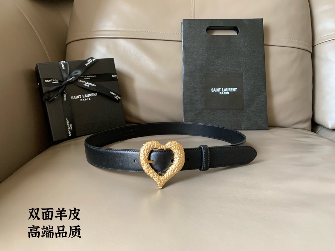 Saint Laurent Women's Casual Statement Belt
