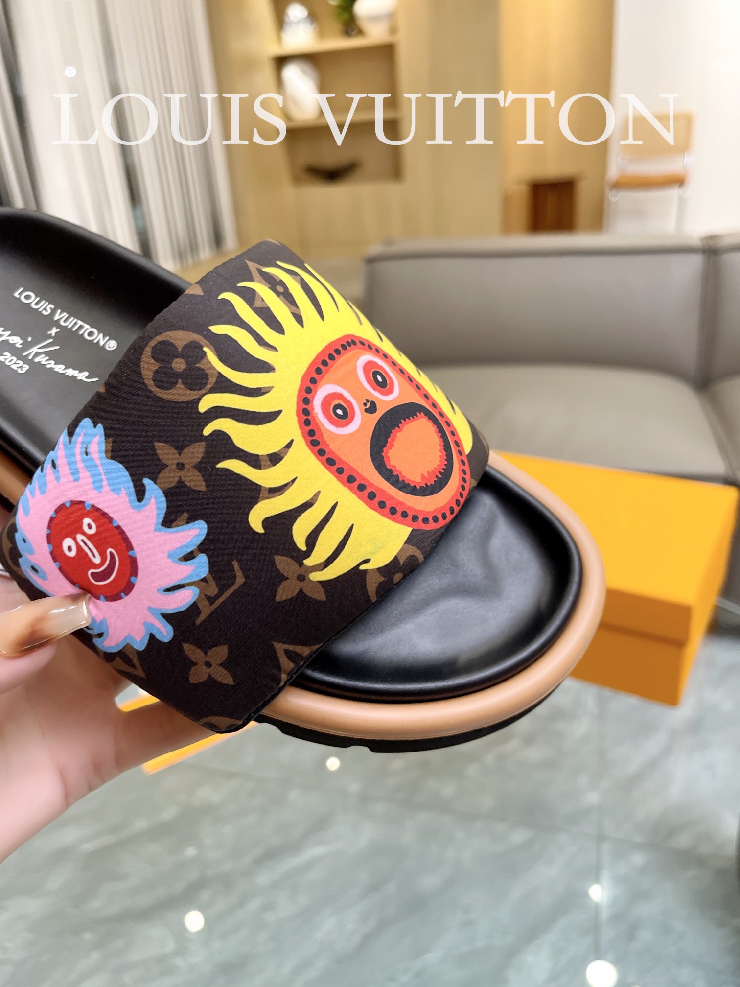 Louis Vuitton 2023 lovers mandarin duck shoes