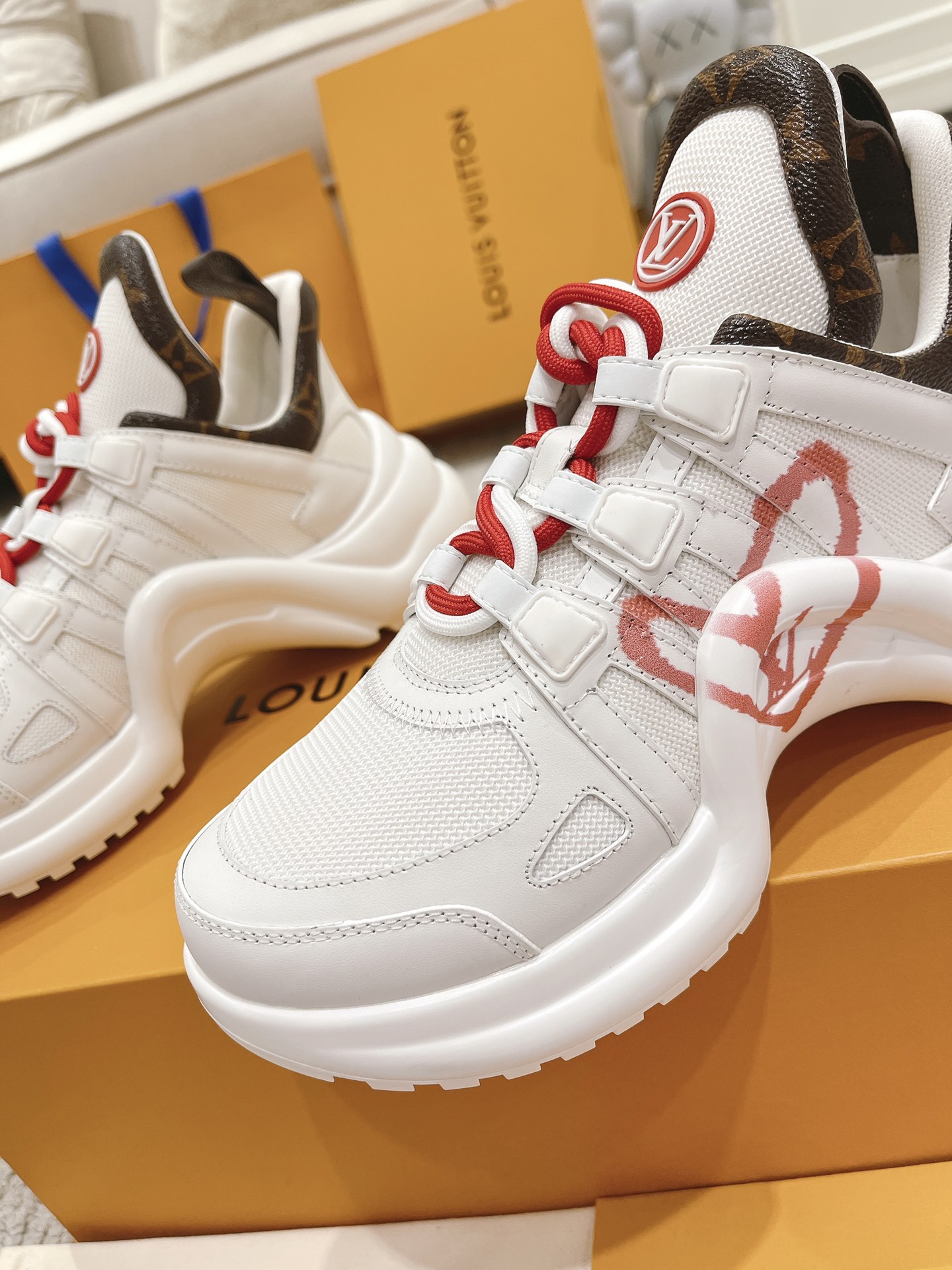 Louis Vuitton Archlight Donkey Brand Louis Vuitton Casual Sports Dad Shoes