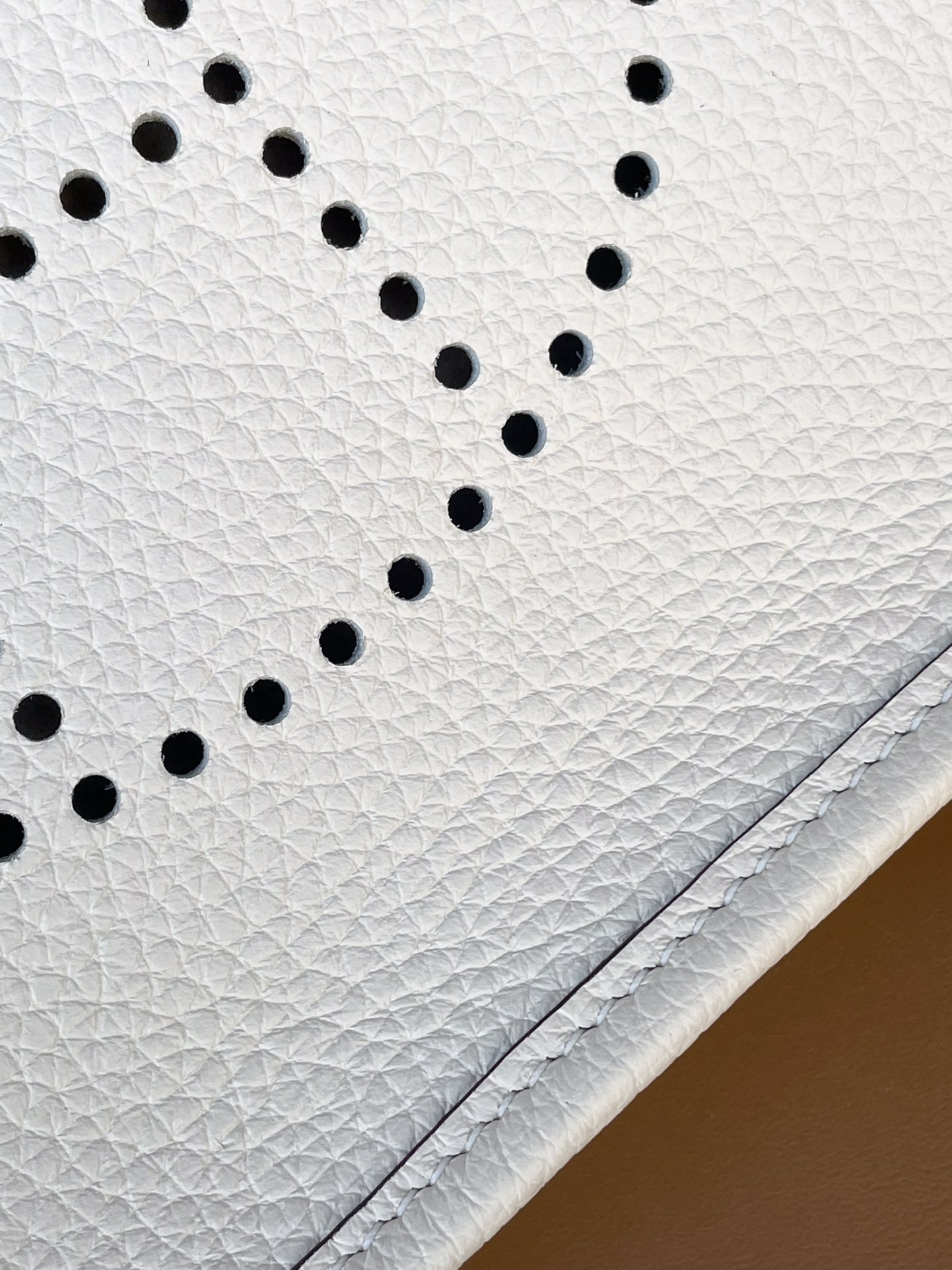 Mini Evelyn cream white tc leather