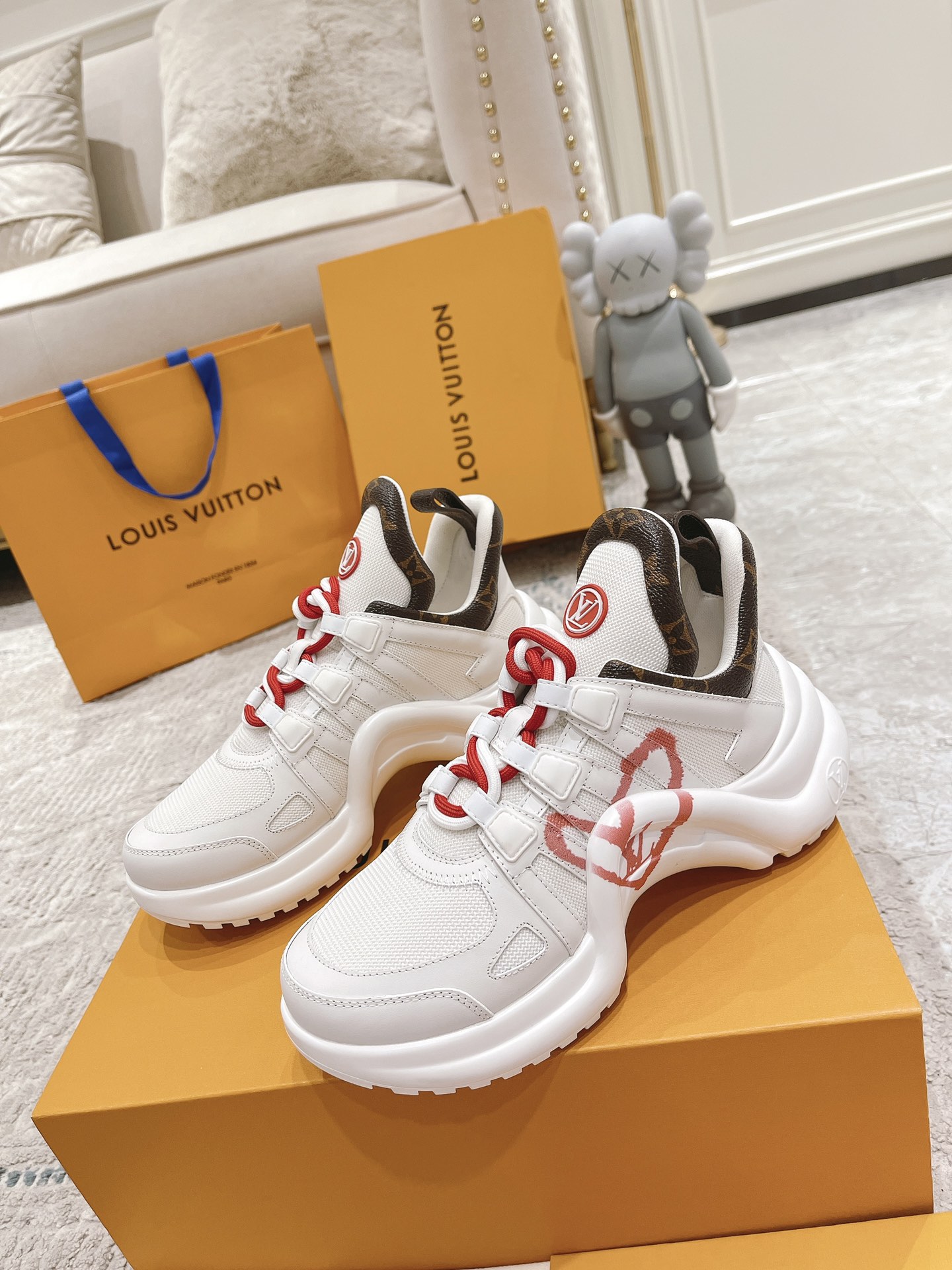 Louis Vuitton Archlight Donkey Brand Louis Vuitton Casual Sports Dad Shoes