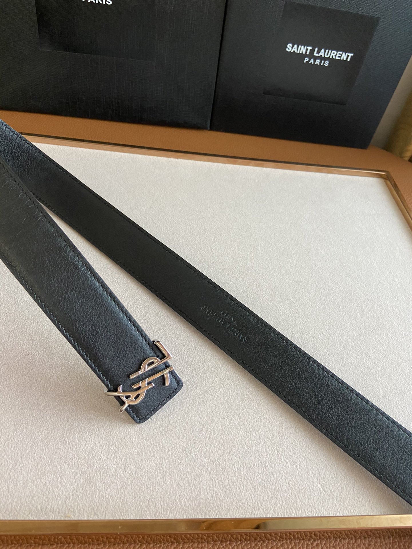 Saint Laurent YSL Misplaced Iconic Logo