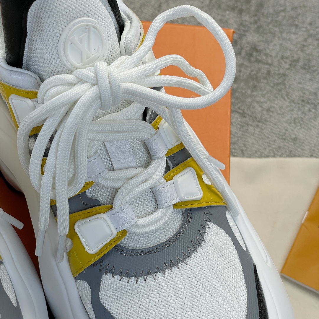 Louis Vuitton trainer platform shoes