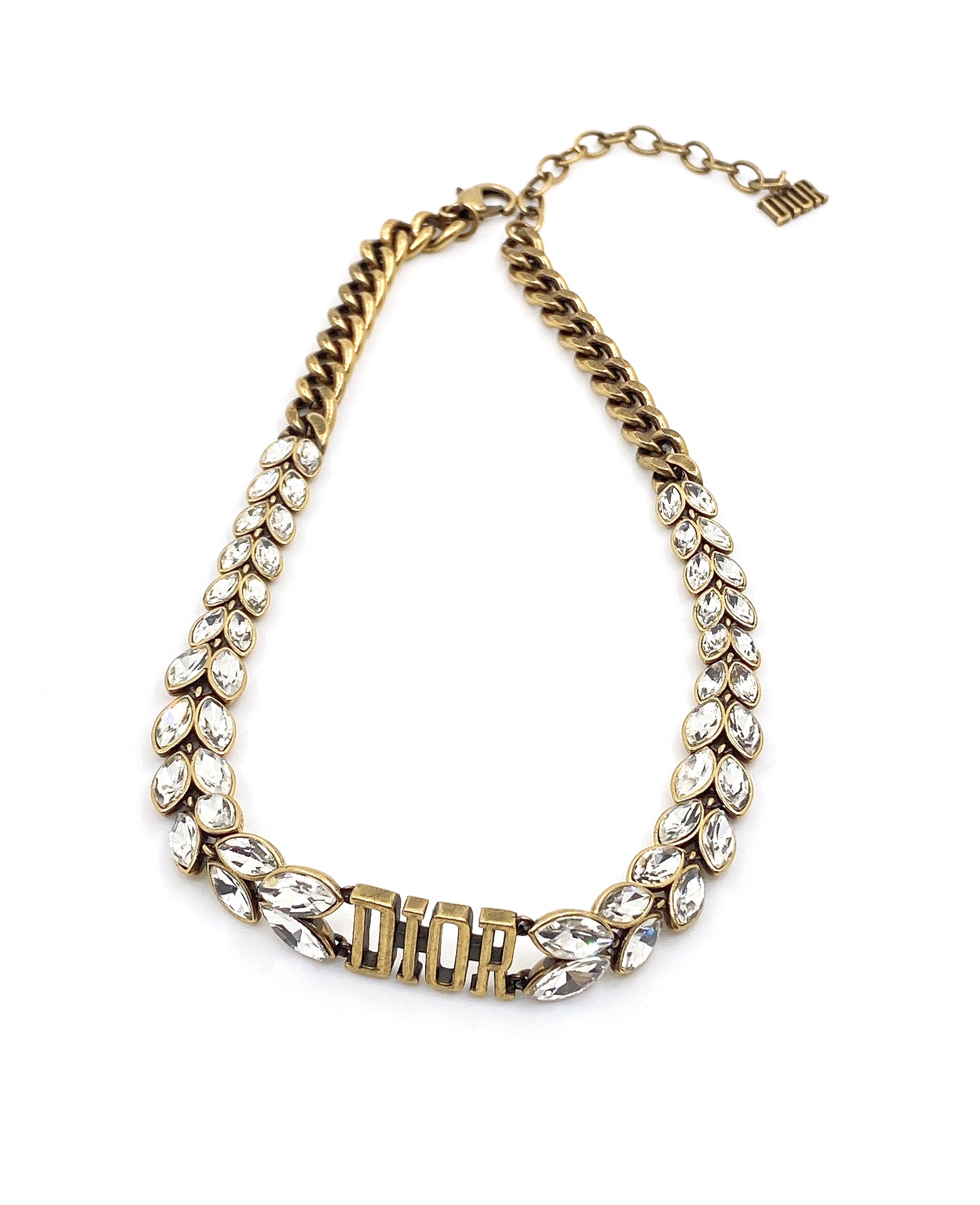 Dior horse eye series necklace