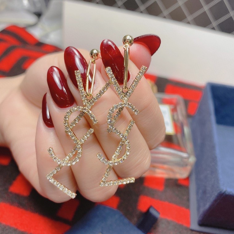 Saint Laurent YSL earrings studs