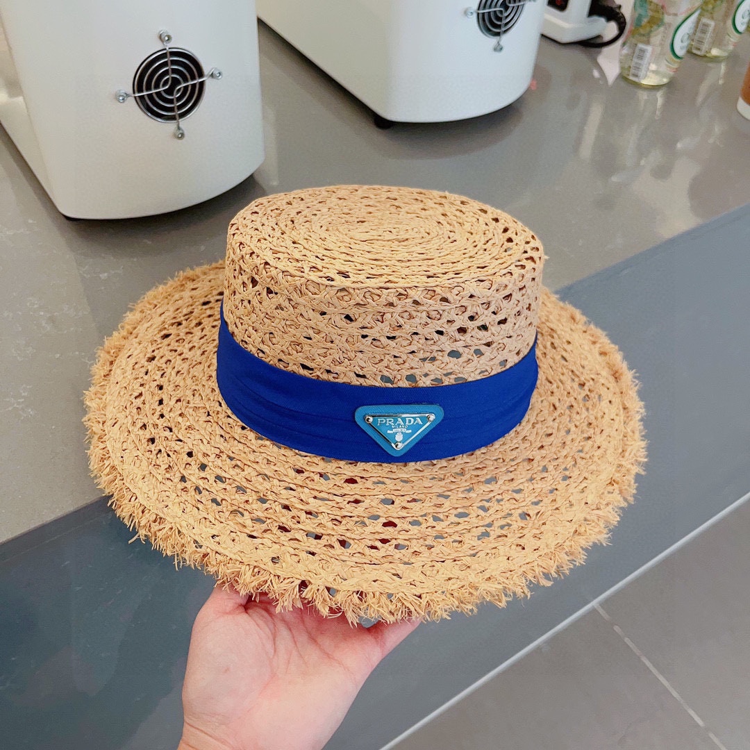 PRADA raffia hat