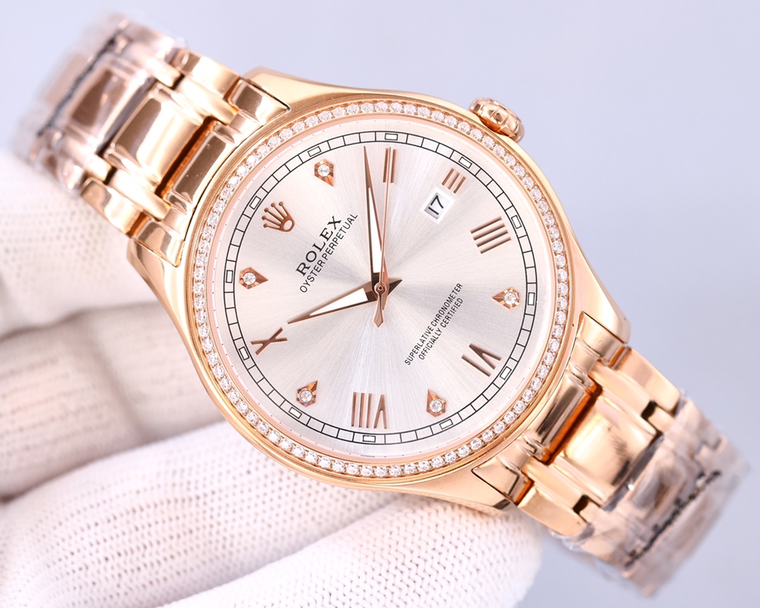 Rolex sapphire glass double mirror! super night light