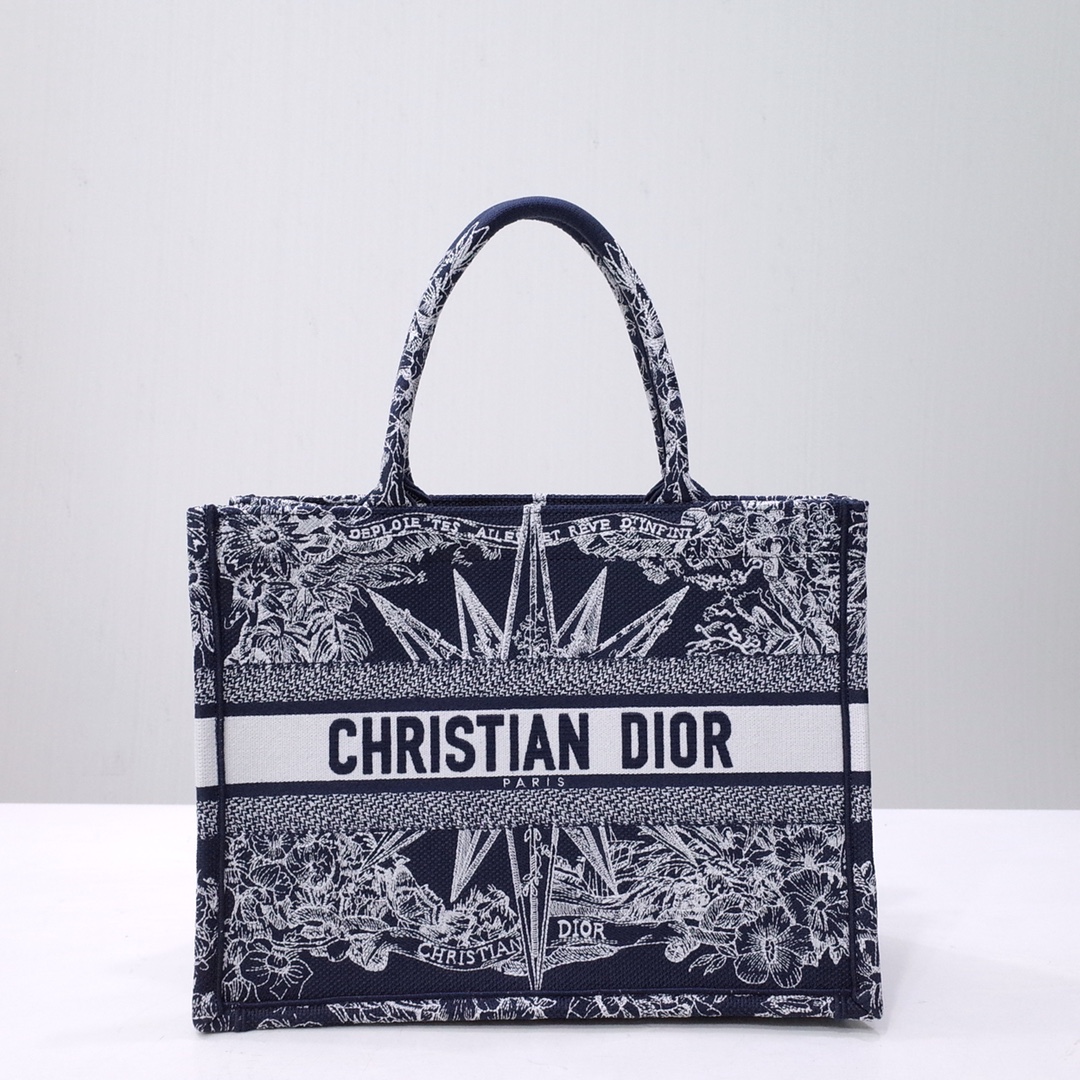 DIOR TOTE oblique vintage print