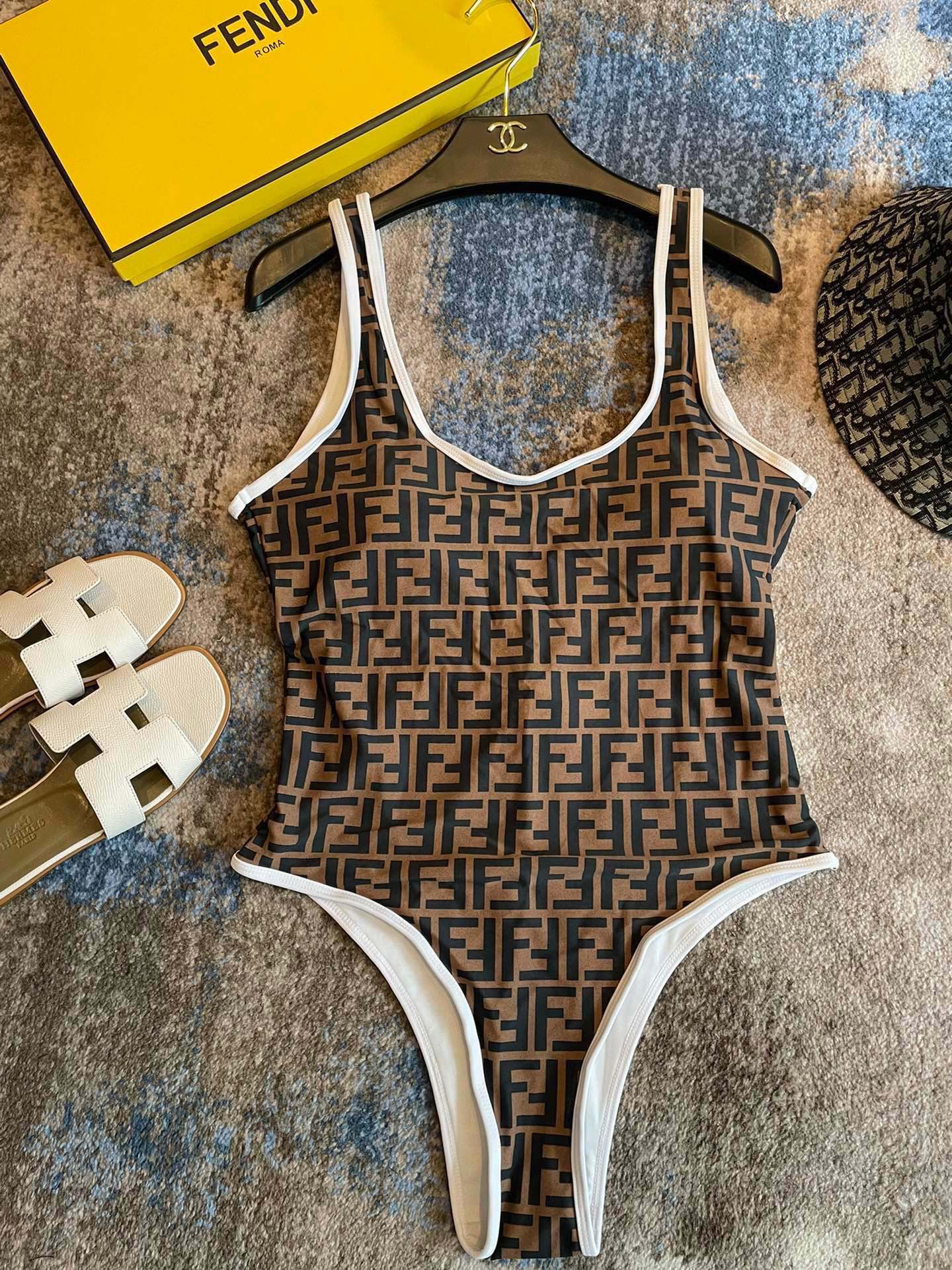 fendi one piece swimsuit