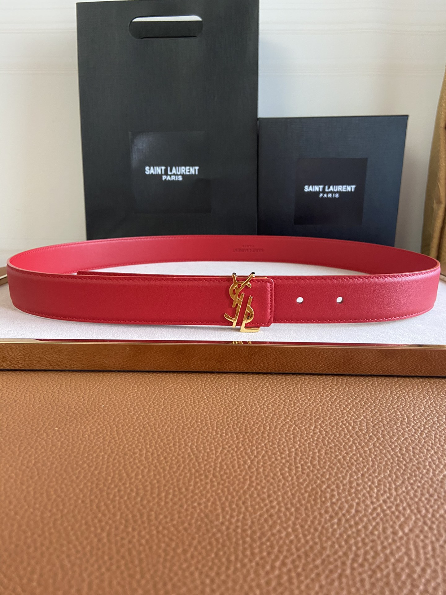 Saint Laurent YSL Misplaced Iconic Logo