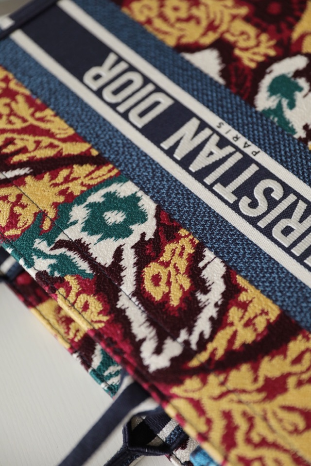 DIOR TOTE Paisley Blue