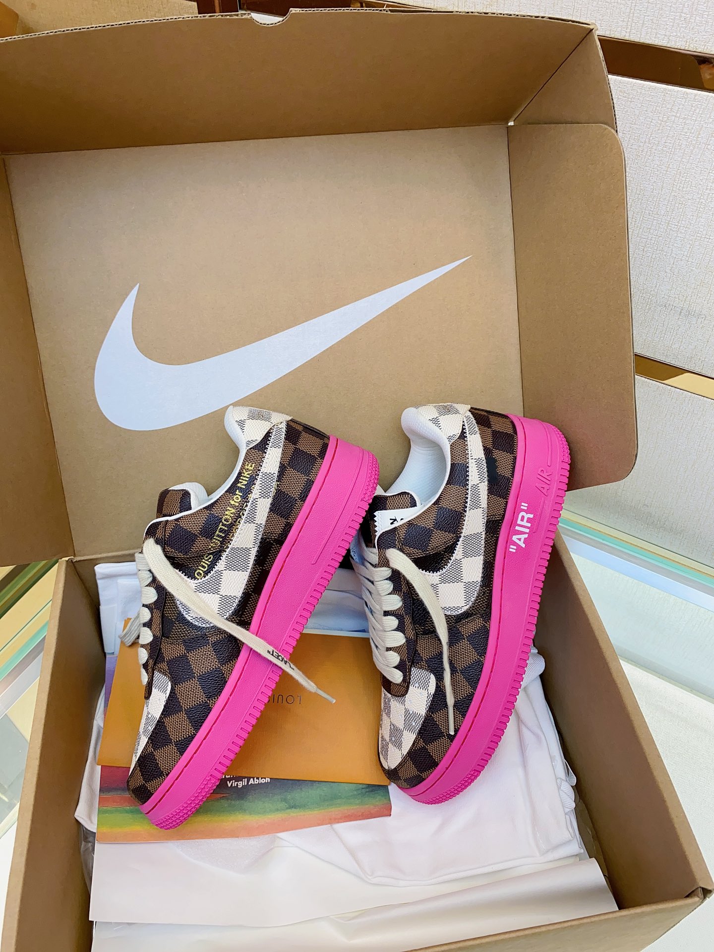 Louis Vuitton Nike joint 🆕Men's Abbesses sneakers