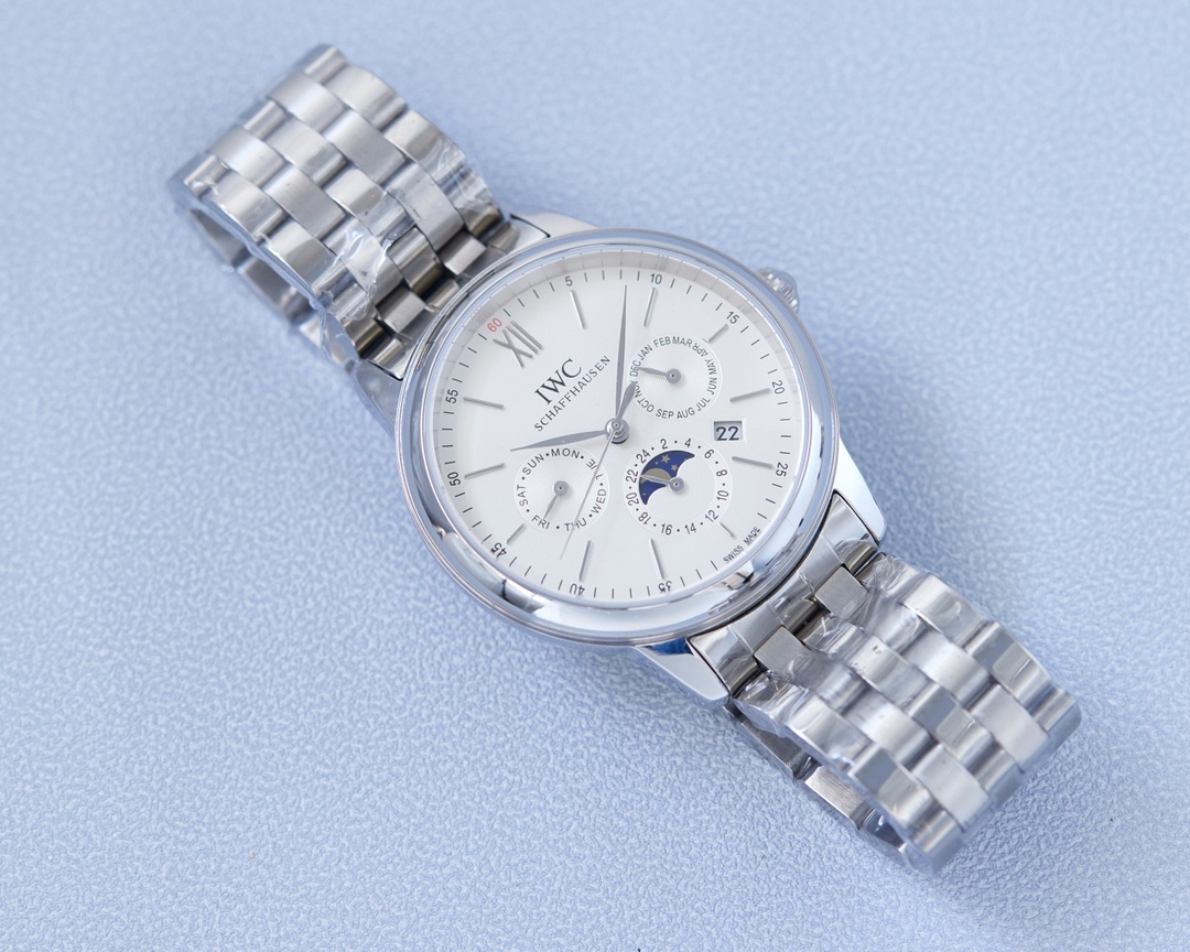 IWC- 9100 multifunctional imported mechanical movement CNC grinding process of the whole case