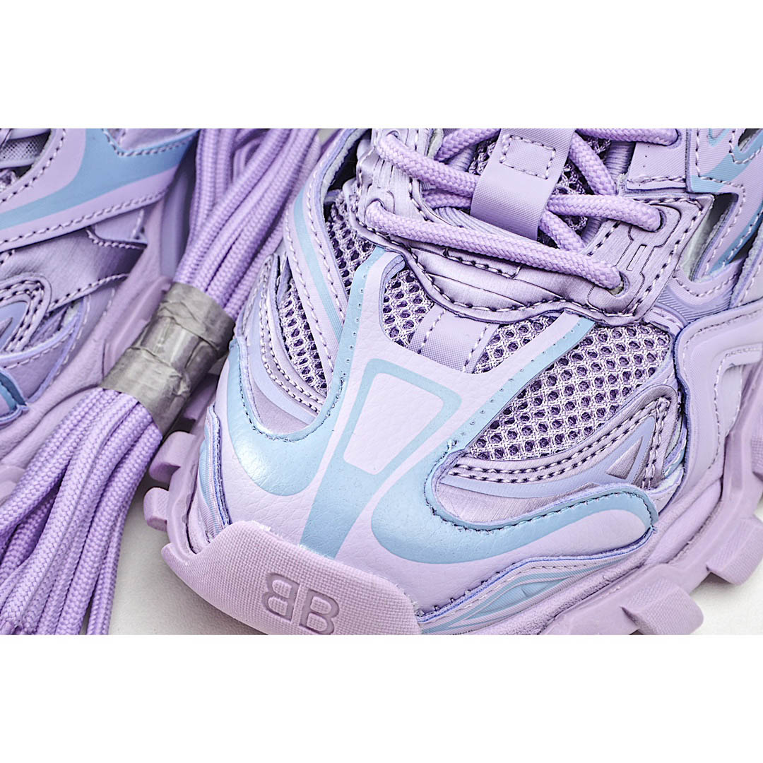 Balenciaga Sneaker Tess s.Gomma MAILLE WHITE/ORANGE