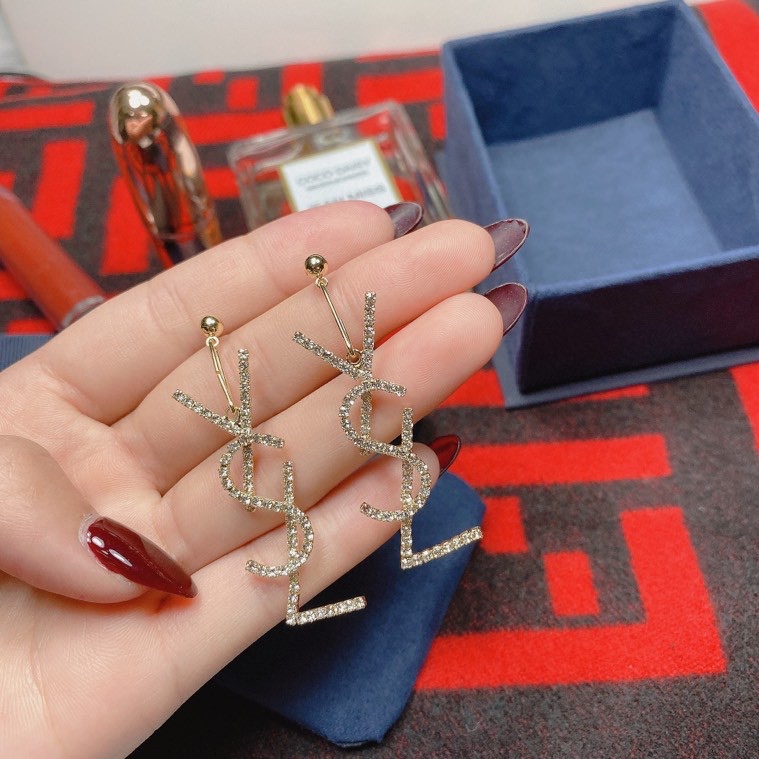 Saint Laurent YSL earrings studs