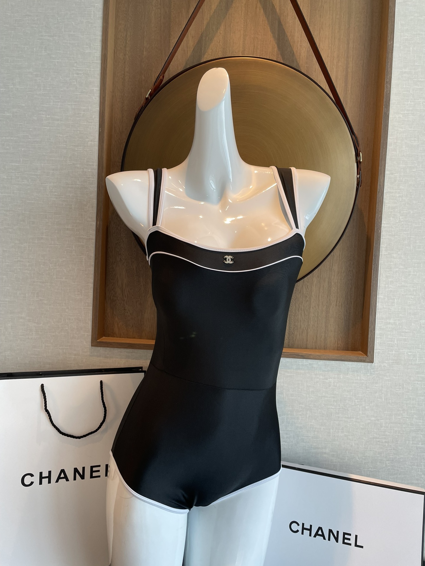 Chanel one piece swimsuit