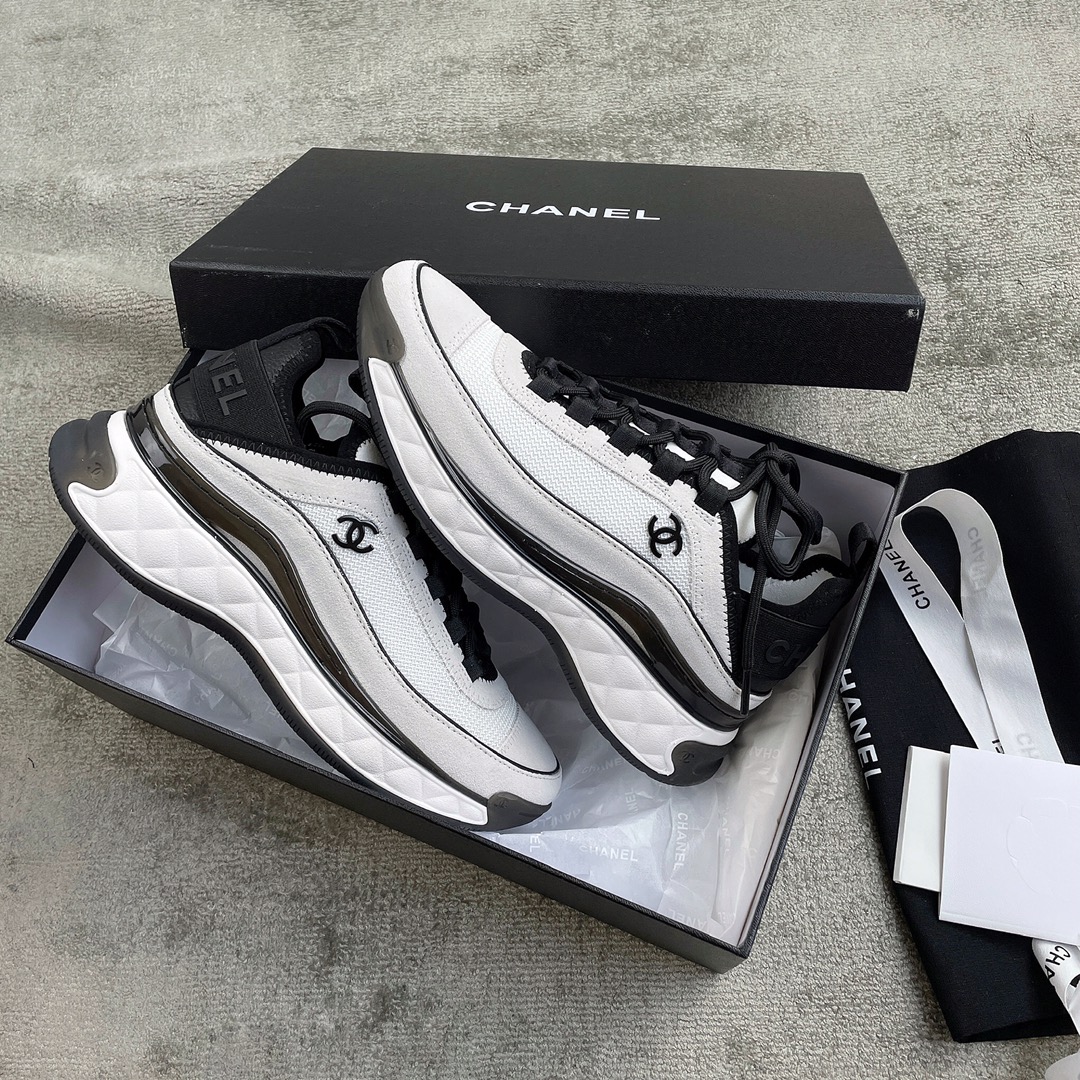 CHANEL sneakers classic small incense sneakers cowhide sheepskin leather genuine leather sole