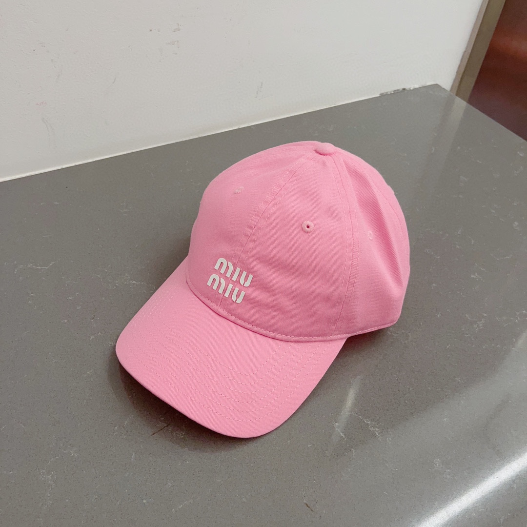 Miu Miu peaked cap, van cloth cap, baseball cap