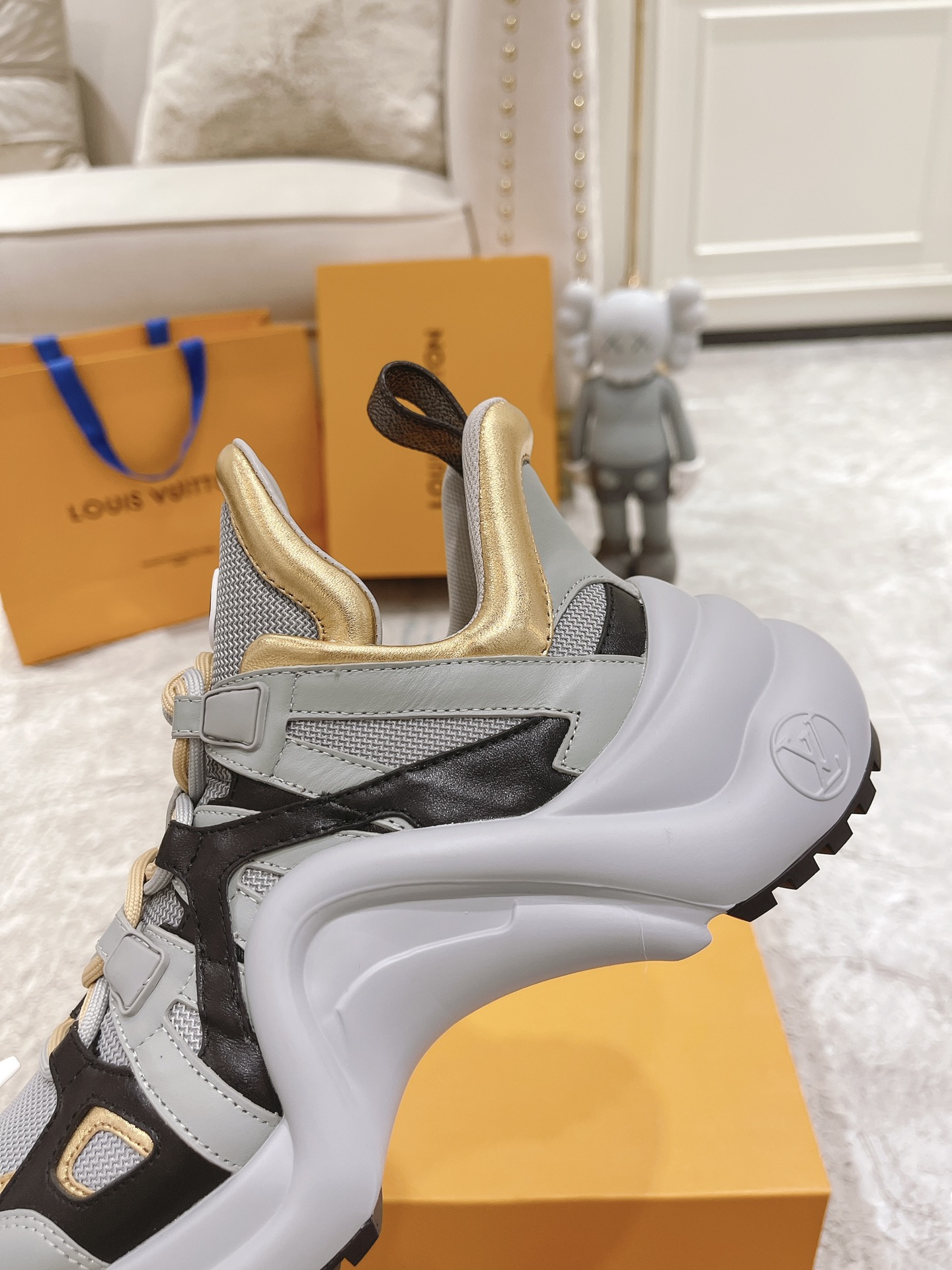 Louis Vuitton Archlight Donkey Brand Louis Vuitton Casual Sports Dad Shoes