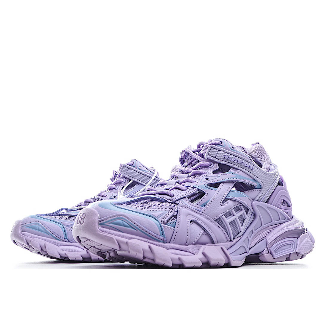 Balenciaga Sneaker Tess s.Gomma MAILLE WHITE/ORANGE