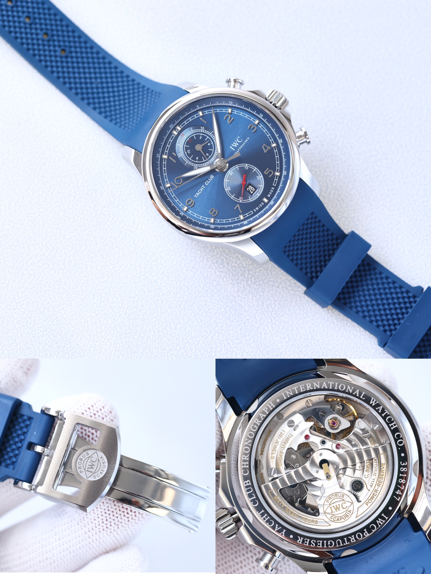 IWC- V9 Ultimate Edition Portuguese IW390704 Diameter Cal. 89361 Chronograph Movement