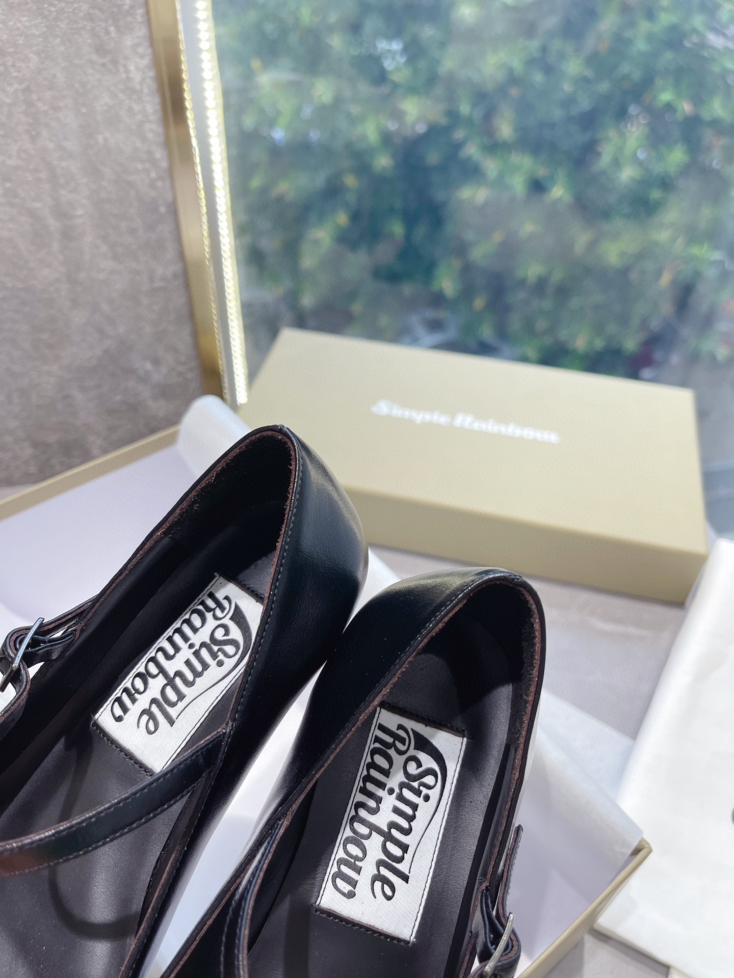 𝐒𝐌𝐅𝐊｜𝟐𝟎𝟐𝟐/𝐒𝐒 𝐧𝐞𝐰 The latest spring and summer models pointed bow Mary Jane retro and fashionable niche series