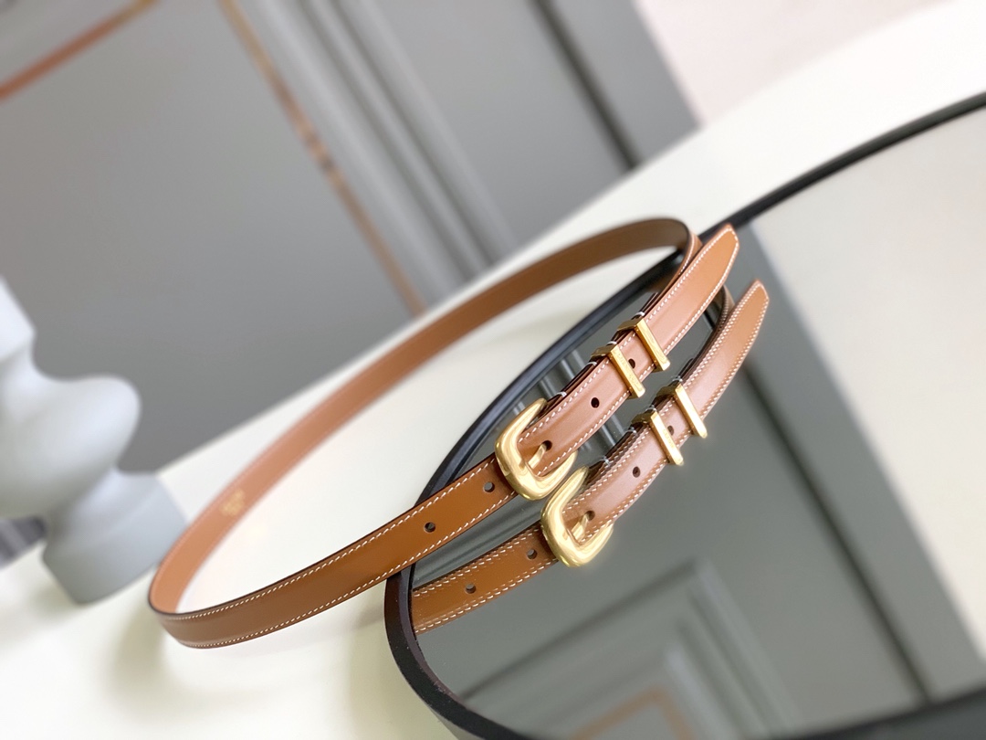 CELINE new pin buckle women's belt