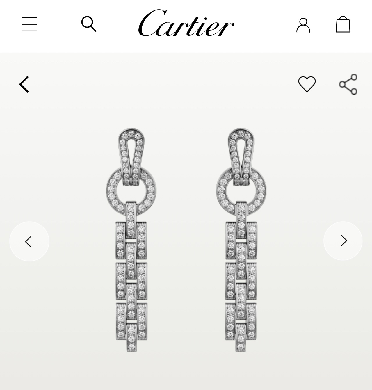 Cartier earrings