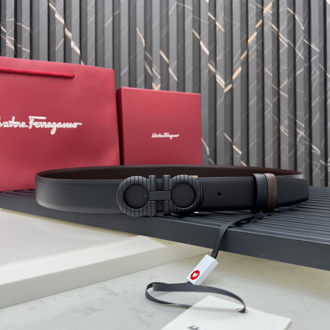 FERRAGAMO Boutique Brass Buckle