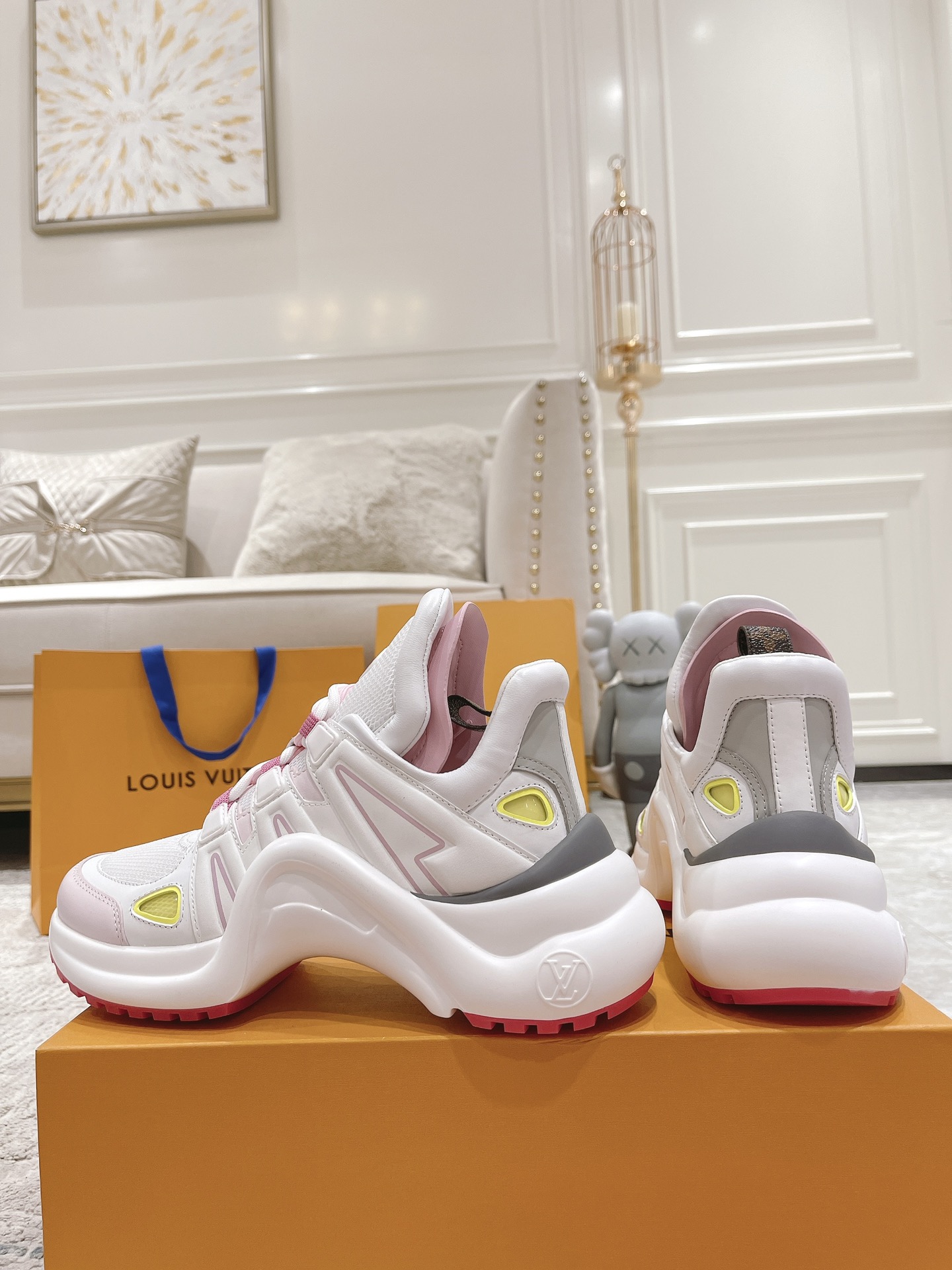 Louis Vuitton Archlight Donkey Brand Louis Vuitton Casual Sports Dad Shoes